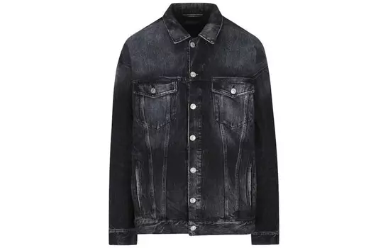 Куртка женская Balenciaga джинсовая, черный