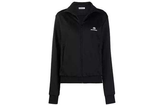 Куртка женская Balenciaga Zip Up Track, черный