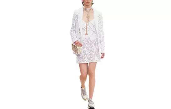 Куртка женская белая Chanel