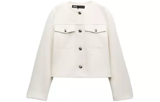 Куртка женская белая Zara