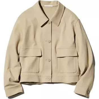 Куртка женская бежевая Uniqlo