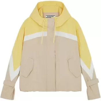 Куртка женская бежево-желтый Onitsuka Tiger