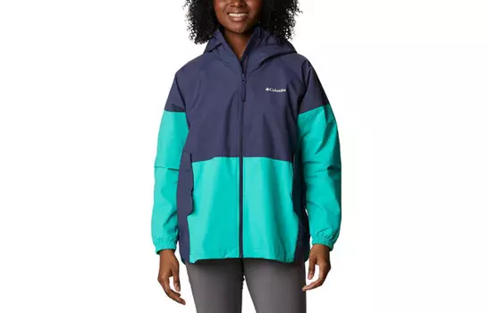 Куртка женская бирюзовая Columbia, бирюзовый