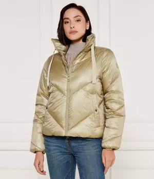 Куртка женская Boss Orange короткая утепленная, бежевый