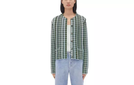 Куртка женская Bottega Veneta, мятно-зеленый