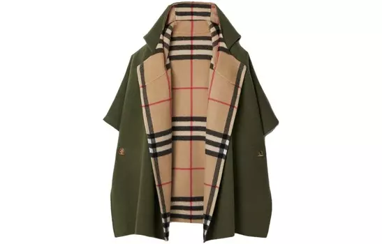 Куртка женская Burberry Cape, зеленый