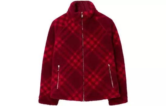 Куртка женская Burberry мягкая, красный