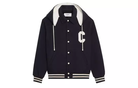 Куртка женская Celine, черный / белый