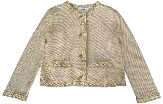 Куртка женская Celine, хаки / золотой