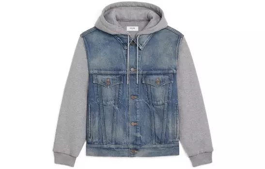 Куртка женская Celine с мягкими рукавами, синий