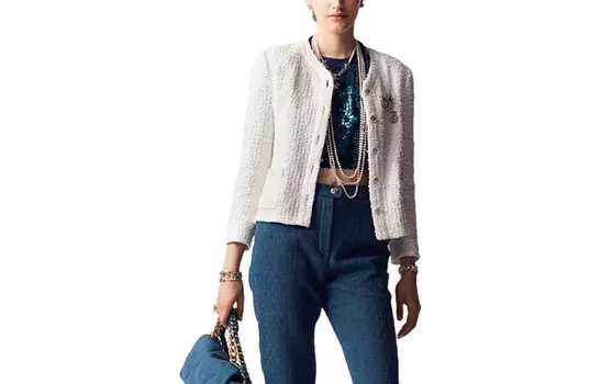 Куртка женская Chanel, белый
