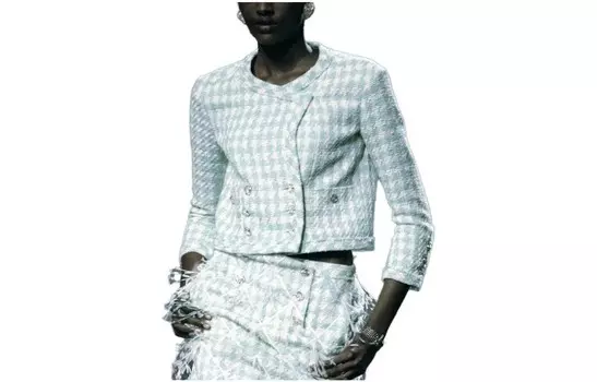 Куртка женская Chanel, светло-голубой