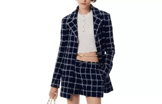 Куртка женская Chanel, темно-синий