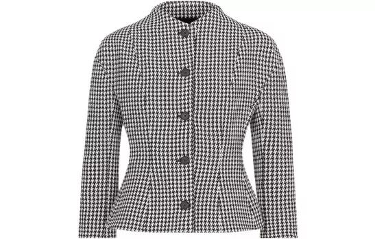 Куртка женская черная/белая Dior, черный/белый