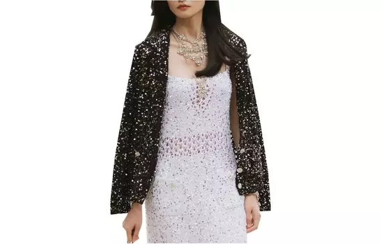 Куртка женская черная Chanel