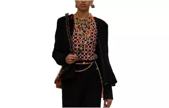 Куртка женская черная Chanel