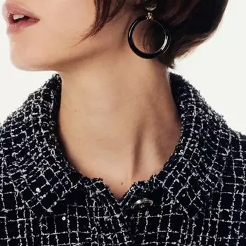 Куртка женская черная Chanel