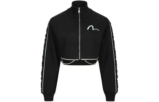 Куртка женская черная Evisu