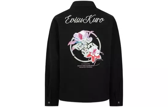 Куртка женская черная Evisu