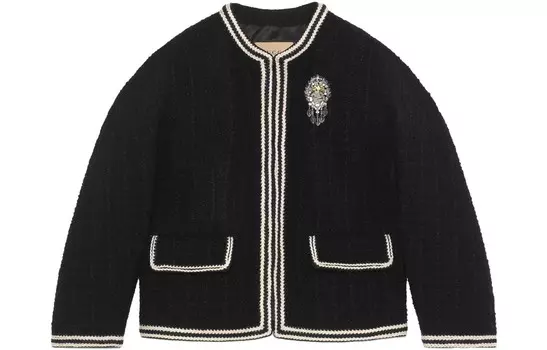 Куртка женская черная Gucci