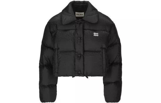 Куртка женская черная Miu Miu