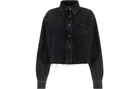 Куртка женская черная Miu Miu