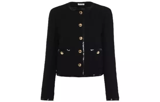 Куртка женская черная Miu Miu