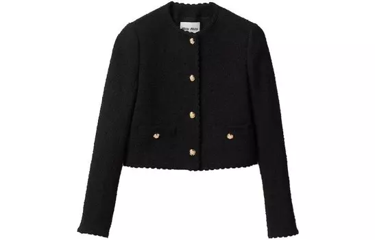 Куртка женская черная Miu Miu