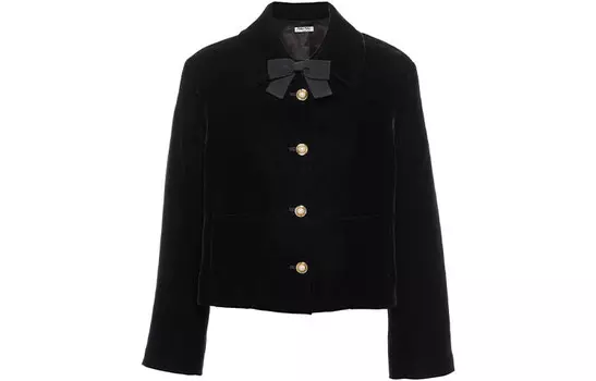 Куртка женская черная Miu Miu