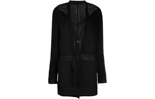 Куртка женская черная Rick Owens