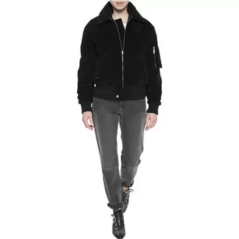 Куртка женская черная Saint Laurent