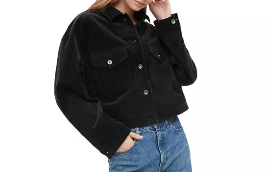 Куртка женская черная Uniqlo