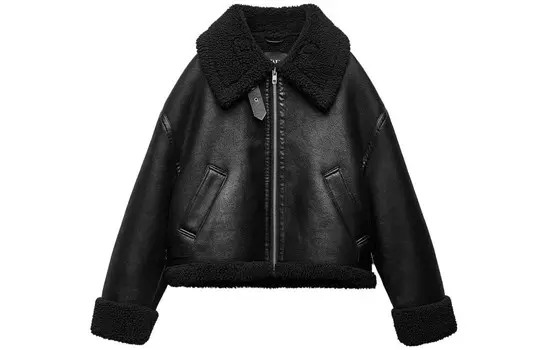 Куртка женская черная Zara