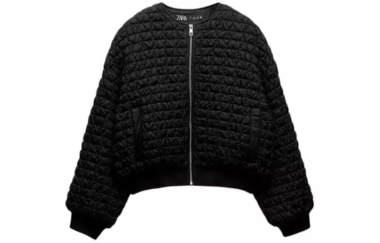 Куртка женская черная Zara