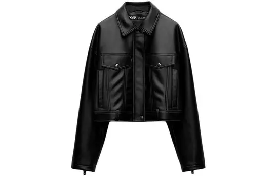 Куртка женская черная Zara
