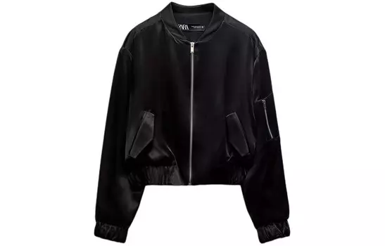 Куртка женская черная Zara
