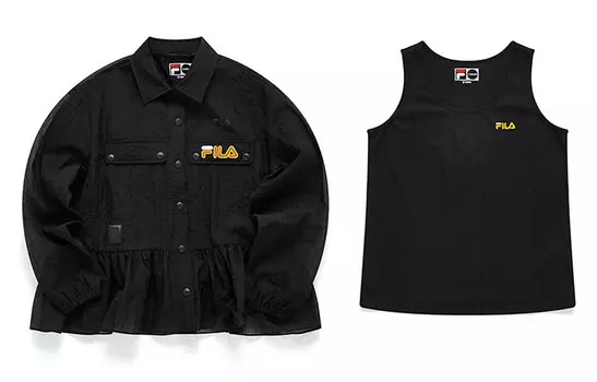 Куртка женская черный Fila Fusion