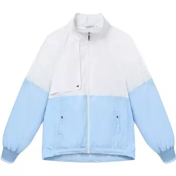 Куртка женская Cloud White/Bliss Pink/Green Fila