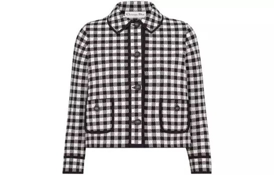 Куртка женская Dior, черный / белый