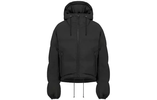 Куртка женская Dior с принтом на спине, черный