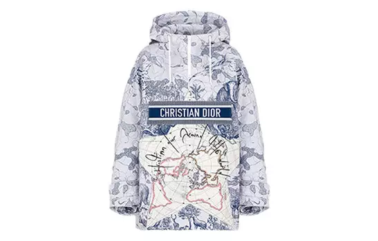 Куртка женская Dior, синий/белый