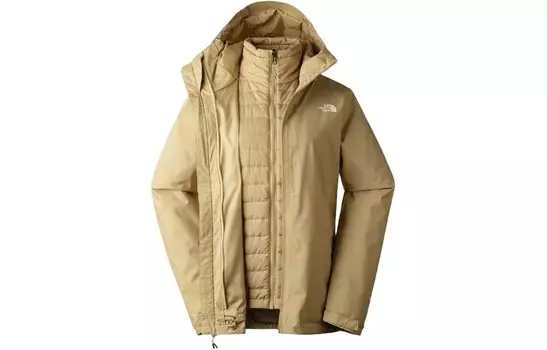Куртка женская для активного отдыха цвета хаки The North Face, хаки