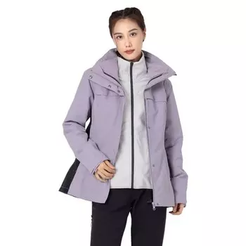 Куртка женская Фиолетовый/Сланцево-серый Decathlon