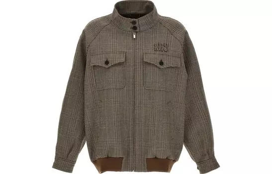 Куртка женская хаки Miu Miu