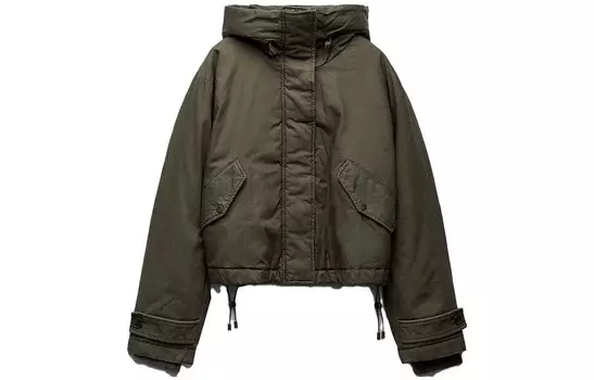 Куртка женская хаки Zara