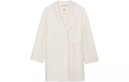 Куртка женская Hermes бархатная, белый