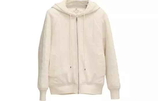 Куртка женская Hermes на молнии, белый