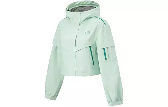 Куртка женская из коллекции Running, цвет бамбук зеленый Lining