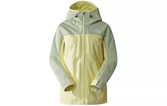 Куртка женская кислотно-желтая The North Face, желтый