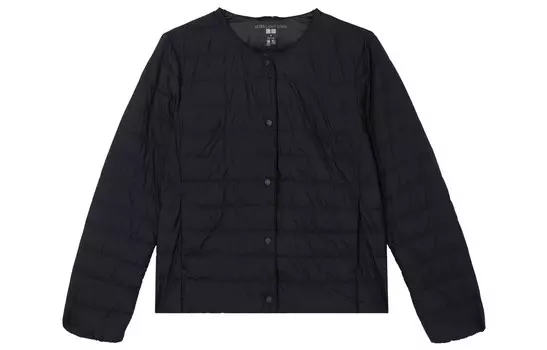 Куртка женская классическая черная Uniqlo